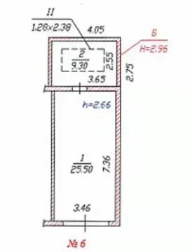 Гараж в Чувашия, Чебоксары ул. Зои Яковлевой, 40 (38 м)