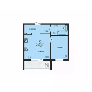 1-к кв. Челябинская область, Челябинский городской округ, пос. ...