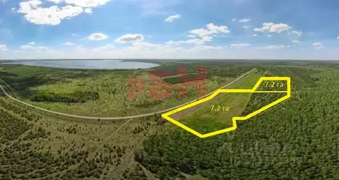 Участок в Челябинская область, Каслинский район, Багарякское с/пос  ...