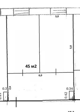Офис в Татарстан, Казань ул. Мазита Гафури, 50к5 (45 м)