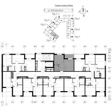 1-комнатная квартира: Омск, Волгоградская улица, 49 (36 м)