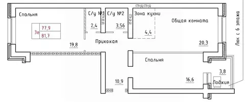 3-к кв. Новосибирская область, Новосибирский район, Мичуринский ...