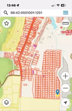 Участок в Свердловская область, Заречный муниципальный округ, д. ...