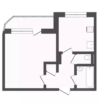 1-к кв. Пермский край, Пермь ул. Адмирала Ушакова, 59/3 (34.7 м)