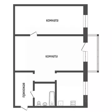 2-к кв. Красноярский край, Красноярск ул. Можайского, 17 (46.0 м)