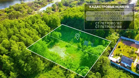 Участок в Томская область, Томский район, Петрово СНТ 197 (7.0 сот.)