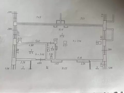 Помещение свободного назначения в Ленинградская область, Новоселье г. ...