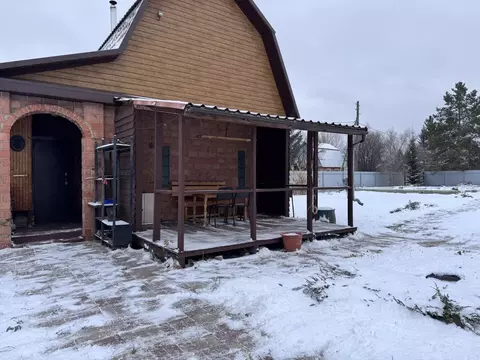 Дом в Омская область, Омский район, Дружинское с/пос, Здоровье СНТ 619 ...