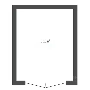 Гараж в Тюменская область, Тюмень Ямская ул., 77к2 (20 м)