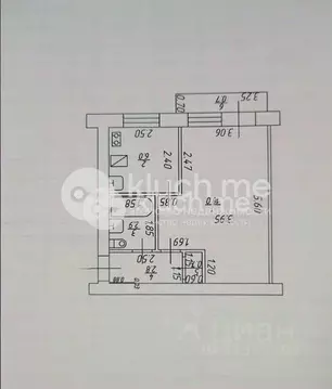 1-к кв. Татарстан, Казань ул. Заслонова, 26 (30.0 м)
