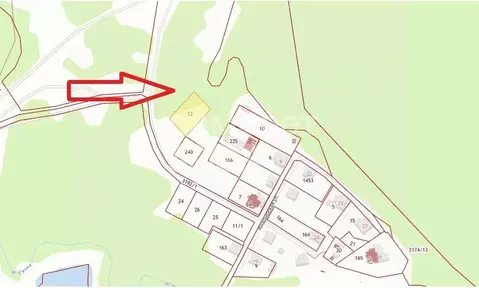 Участок в Калужская область, Дзержинский район, Дворцы с/пос, д. ...