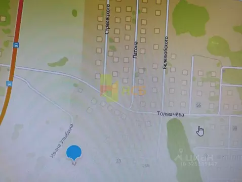 Участок в Омская область, Омск ул. Толмачева, 61 (8.0 сот.)