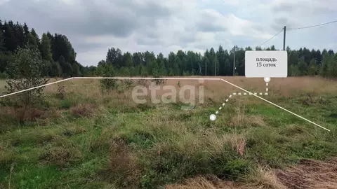 Участок в Вологодская область, Череповецкий район, Судское с/пос  ...