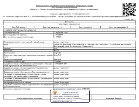 Свободной планировки кв. Иркутская область, Братск ул. Курчатова, 58 ...