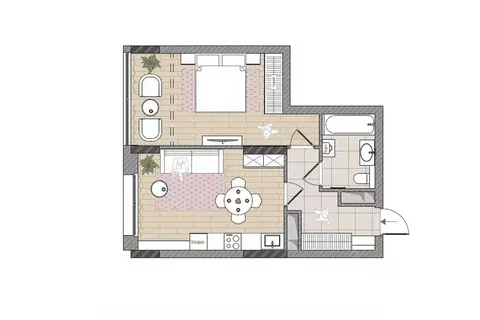 2-к кв. Кировская область, Киров Мелькомбинатовский проезд, 3 (49.0 м)