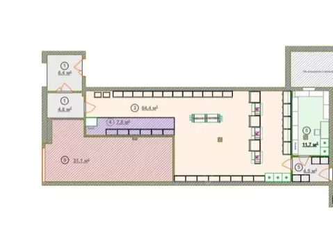 Торговая площадь в Москва ул. Лескова, 2 (8 м)