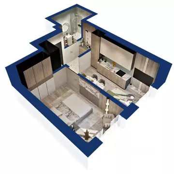 1-к кв. Башкортостан, Уфа Сипайловская ул., 31 (35.83 м)