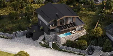 Дом в Крым, Алушта муниципальный округ, с. Лучистое, Лучи кп  (588 м)