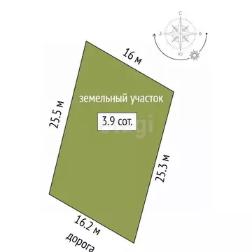 Участок в Крым, Симферопольский район, Перовское с/пос, Строитель-К ...