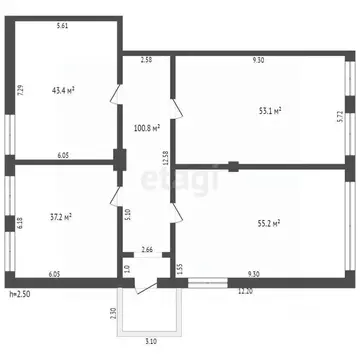 Торговая площадь в Ростовская область, Ростов-на-Дону просп. Королева, ...