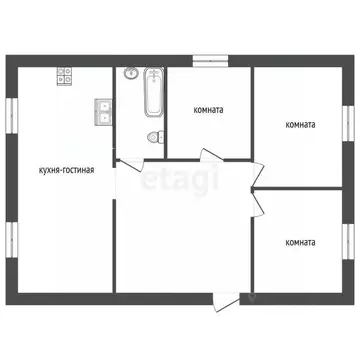 Дом в Калужская область, Малоярославецкий муниципальный округ, д. ...