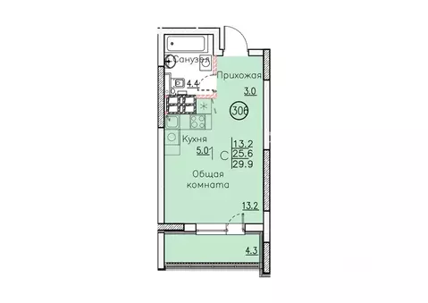 Свободной планировки кв. Саратовская область, Энгельс ул. Марины ...