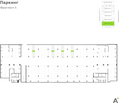Гараж в Санкт-Петербург Аквилон Ливз жилой комплекс (27 м)