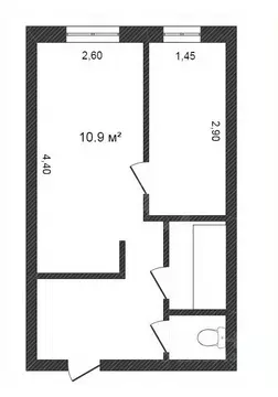 1-к кв. Тюменская область, Тюмень ул. Червишевский Тракт, 68 (24.0 м)