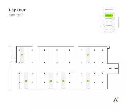 Гараж в Санкт-Петербург Аквилон Ливз жилой комплекс (27 м)