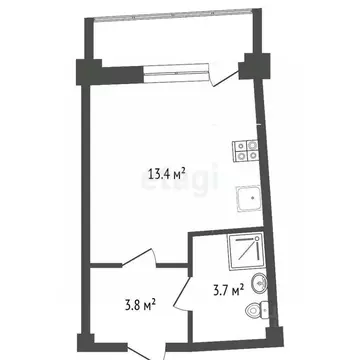 Студия Саха (Якутия), Якутск ул. Якова Потапова, 27/1 (20.9 м)