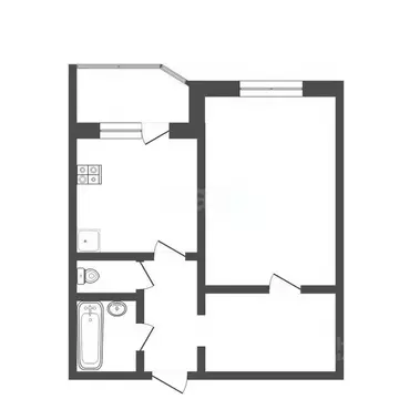 1-к кв. Тюменская область, Тюмень Широтная ул., 192 (43.1 м)
