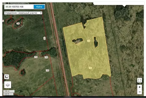 Участок в Любино-Малоросское сельское поселение (15.6 м)