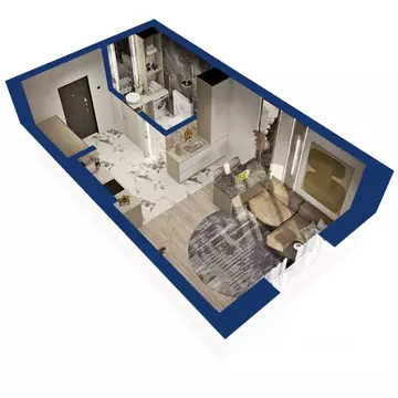 Студия Башкортостан, Уфа Глумилино жилрайон,  (29.98 м)