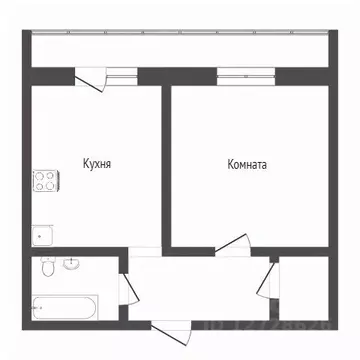 1-к кв. Калужская область, Калуга ул. Труда, 32 (35.4 м)