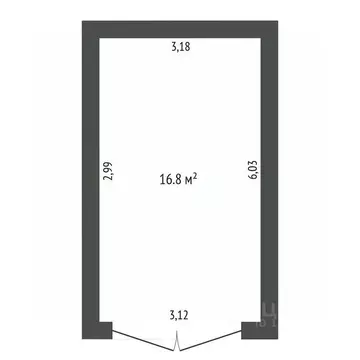 Гараж в Амурская область, Благовещенск Зейская ул., 148/2 (17 м)