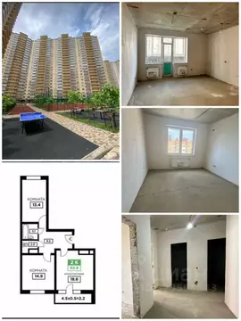 2-к кв. Краснодарский край, Краснодар ул. Домбайская, 55к6 (65.6 м)