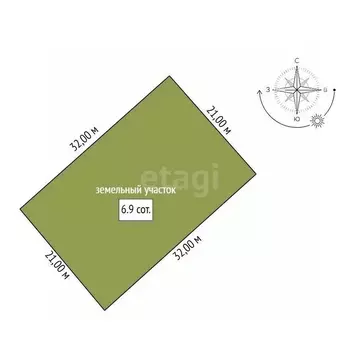 Участок в Амурская область, Благовещенск 5-я Стройка мкр,  (6.9 сот.)