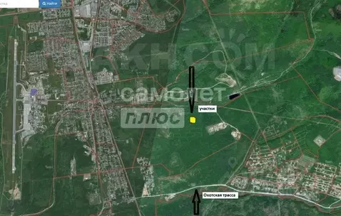 Участок в Сахалинская область, Южно-Сахалинск 5 (10.0 сот.)