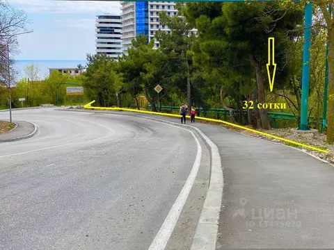 Участок в Крым, Ялта городской округ, Гурзуф пгт  (32.0 сот.)