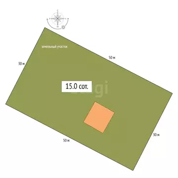 Участок в Майминский район, село Подгорное, Заречная улица (15 м)