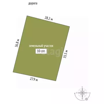 Участок в Мордовия, Саранск городской округ, с. Куликовка ул. Сосновая ...