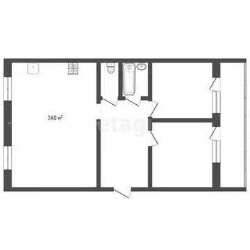 3-к кв. Тюменская область, Тюменский муниципальный округ, Боровский рп ...