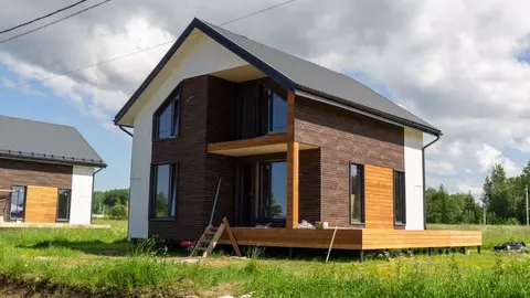 Коттедж в Ленинградская область, Ломоносовский район, Пениковское ...