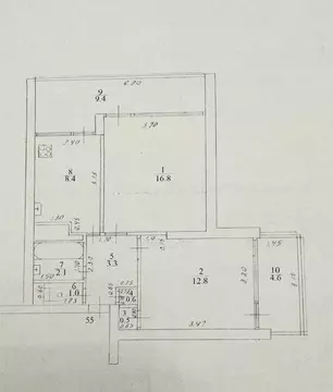 2-к кв. Краснодарский край, Сочи Центральный мкр, ул. Островского ...