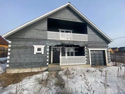 Дом в Иркутская область, Иркутский муниципальный округ, с. Хомутово ...