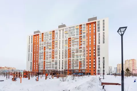 Студия Тюменская область, Тюмень ул. Андрея Бушуева, 2 (26.2 м)