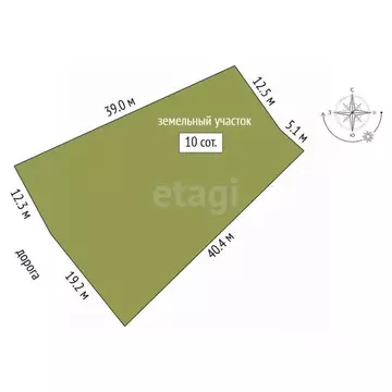 Участок в Ростовская область, Аксайский район, Ольгинское с/пос, Махин ...