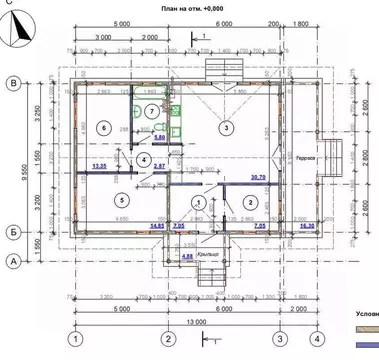 Дом в Костромская область, Костромской район, Бакшеевское с/пос, д. ...