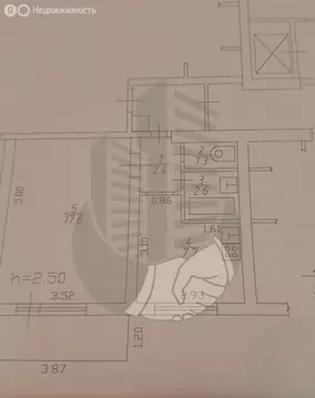 1-комнатная квартира: Краснодар, микрорайон Юбилейный, проспект ...
