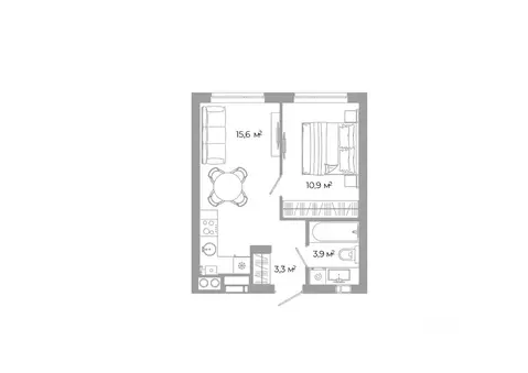 1-к кв. Астраханская область, Астрахань Зеленые кварталы жилрайон,  ...